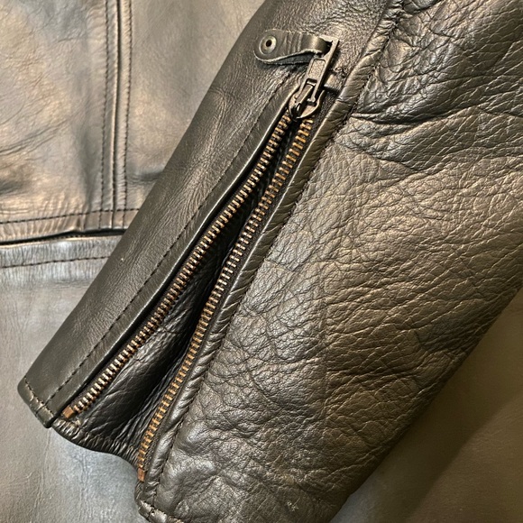 Unik leather motorcycle jacket - Picture 9 of 10